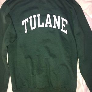 CHAMPION TULANE UNIVERSITY CREW NECK
